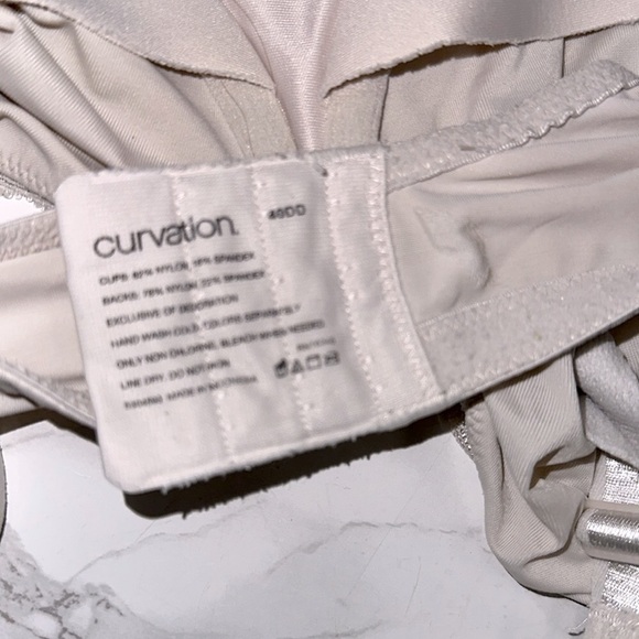 Curvation Elegant nude Bra size 40DD - Picture 5 of 5